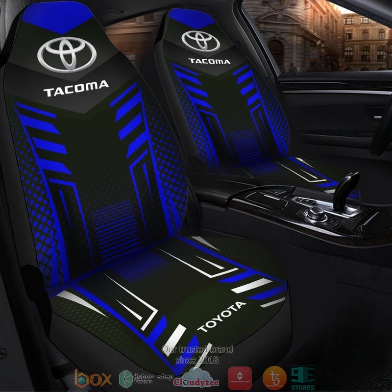 Toyota_Tacoma_logo_black_blue_Car_Seat_Covers_1