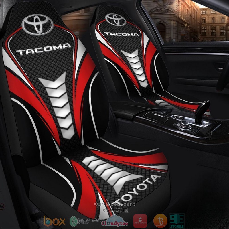 Toyota_Tacoma_logo_black_red_Car_Seat_Covers_1