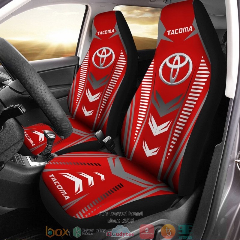 Toyota_Tacoma_logo_red_Car_Seat_Covers