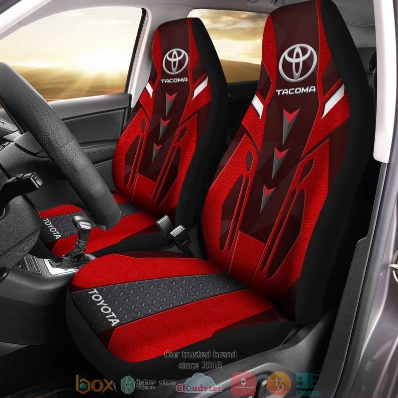 Toyota_Tacoma_red_Car_Seat_Covers