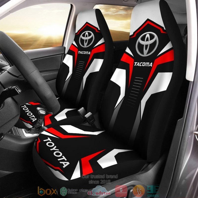 Toyota_Tacoma_white_black_Car_Seat_Covers