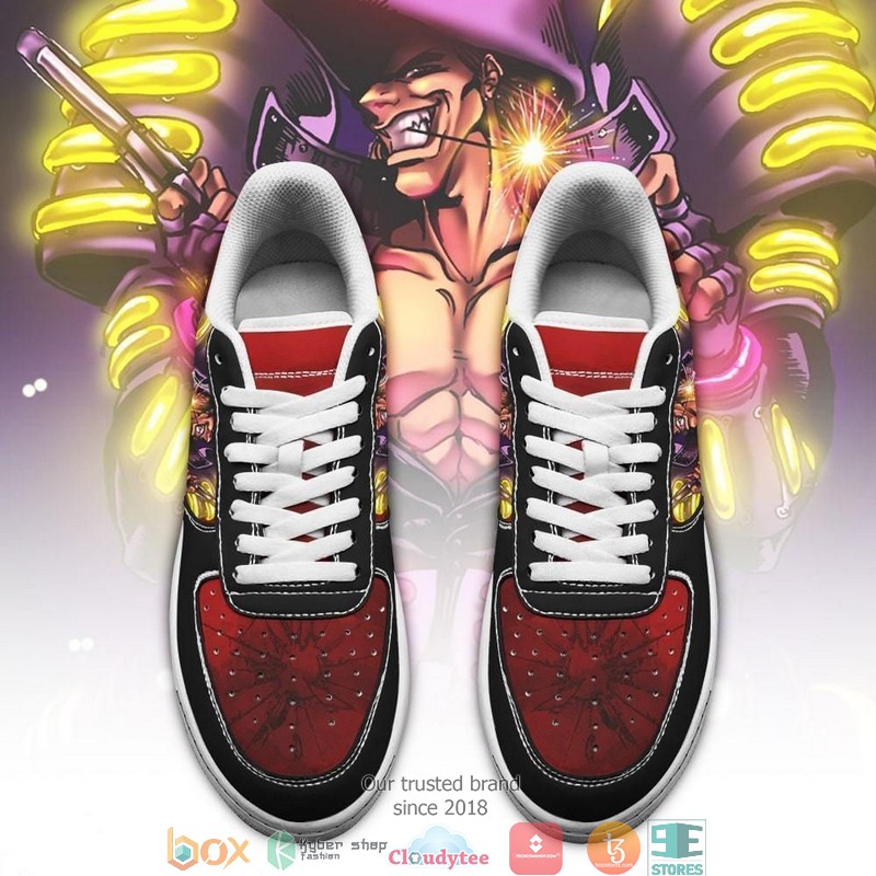 Trigun_Brilliant_Dynamites_Neon_Anime_Nike_Air_Force_Sneaker_Shoes_1