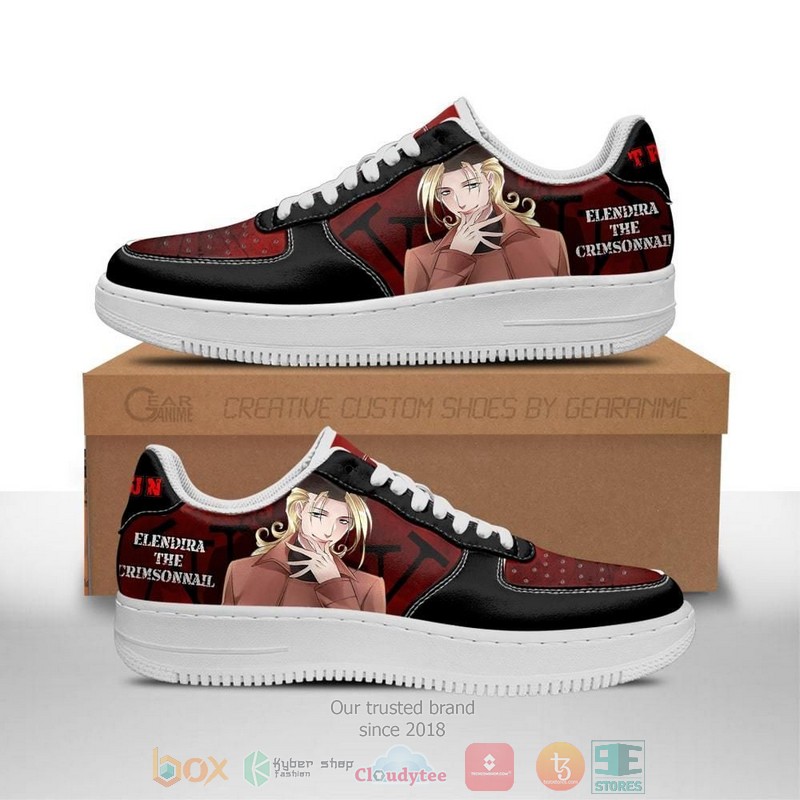Trigun_Elendira_the_Crimsonnail_Anime_Nike_Air_Force_Shoes