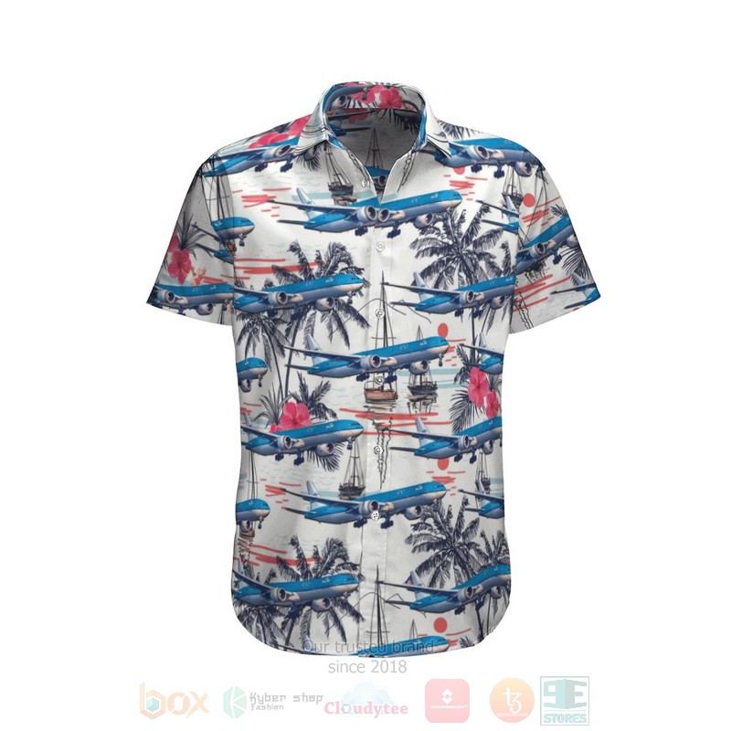 KLM_Royal_Dutch_Airlines_Boeing_777-306-ER_Hawaiian_Shirt