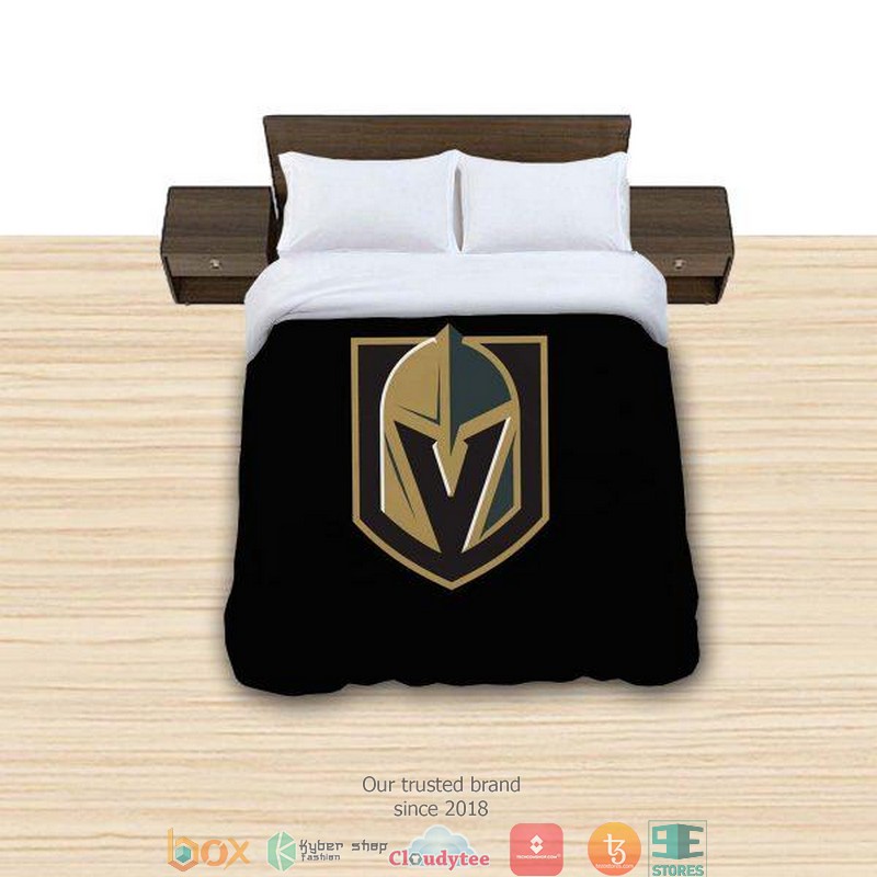 Vegas_Golden_Knights_NHL_Team_Reversible_Duvet_Cover_Bedroom_Set