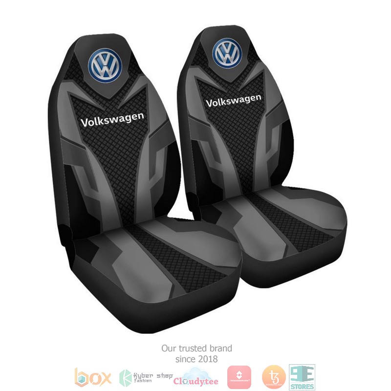Volkswagen_Black_Silver_Car_Seat_Covers_1