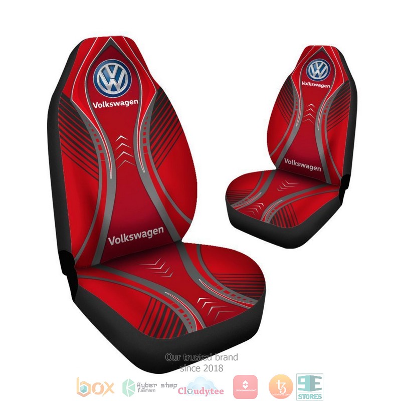 Volkswagen_Dark_Red_Car_Seat_Covers_1