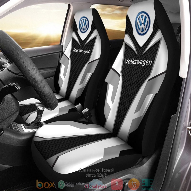 Volkswagen_Silver_Black_Car_Seat_Covers