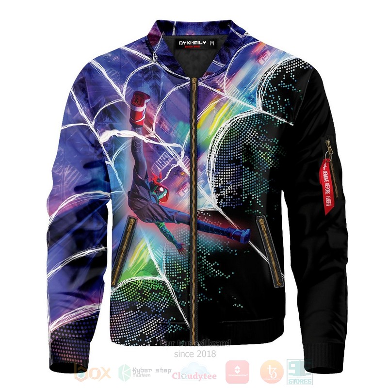 Web-Slinger_Miles-Signed_Bomber_Jacket