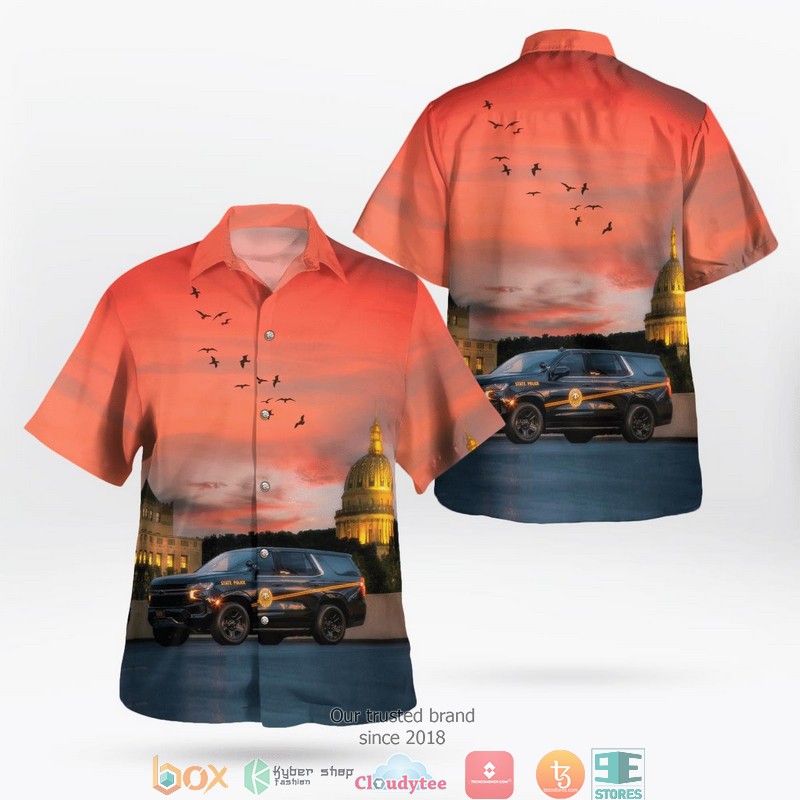 West_Virginia_State_Police_Hawaii_3D_Shirt