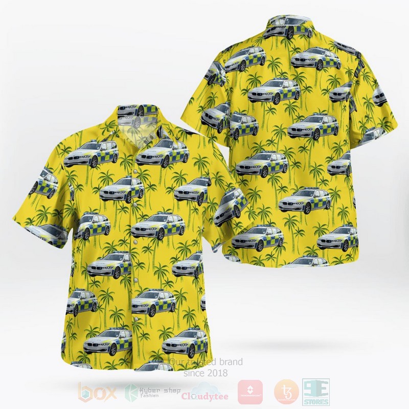 West_Yorkshire_Police_BMW_330d_Hawaiian_Shirt