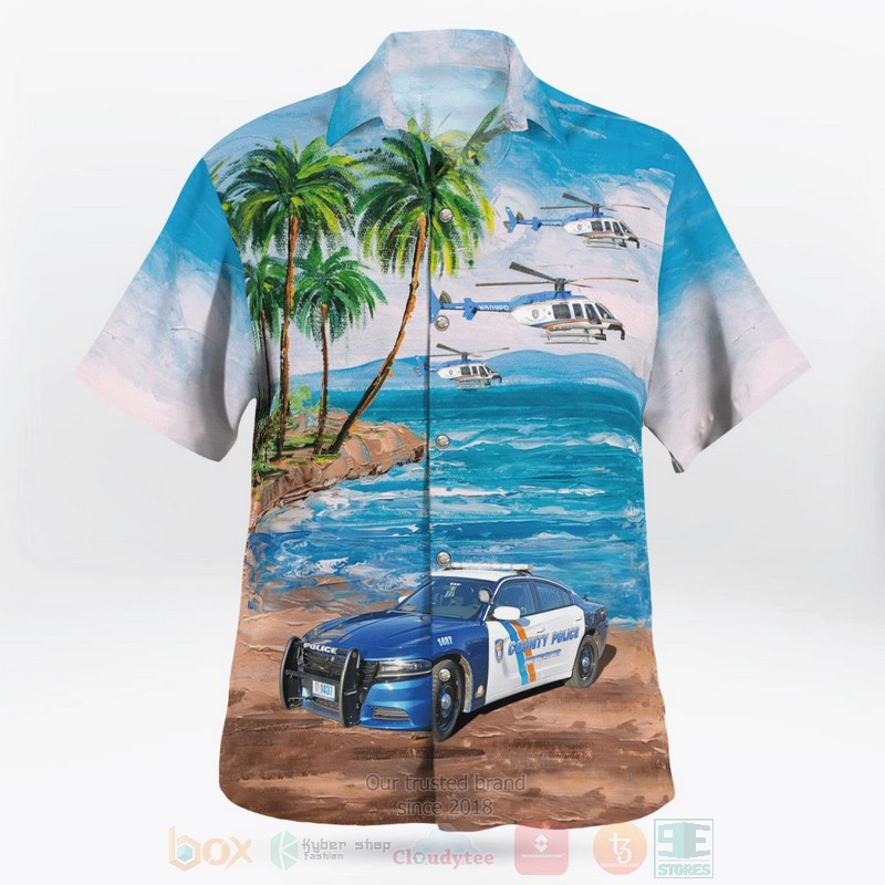 Westchester_County_Police_Department_Bell_407__Dodge_Chargers_Hawaiian_Shirt_1