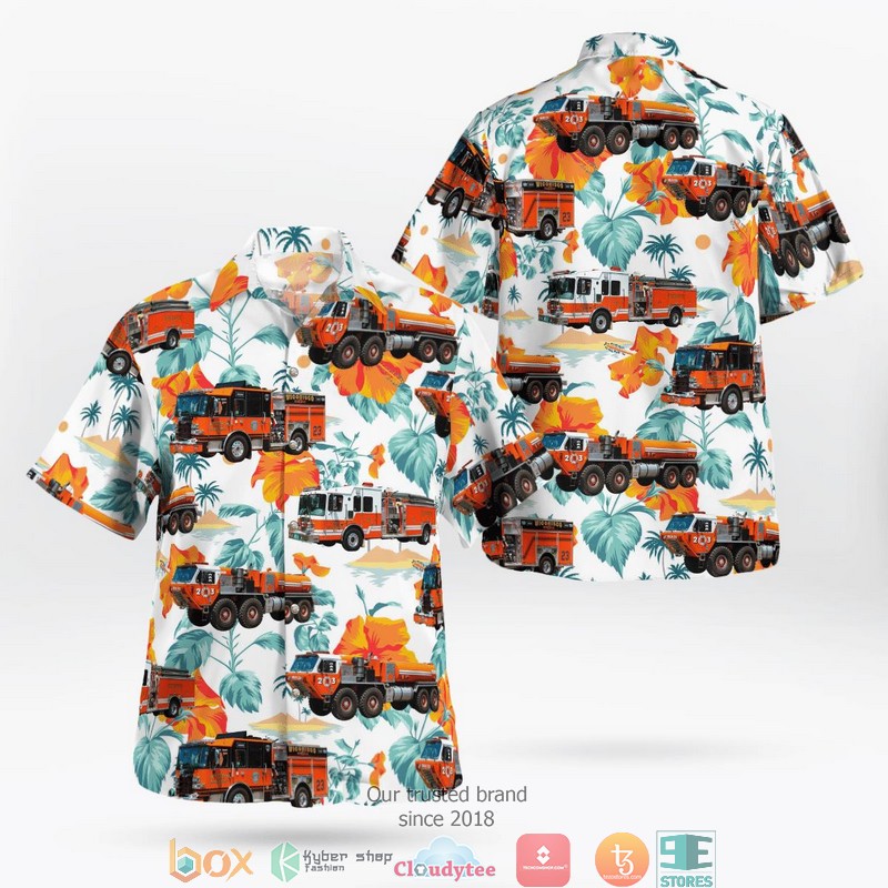 Wiconisco_Pennsylvania_Wiconisco_Fire_Engine_Company_No._1_3D_Hawaii_Shirt