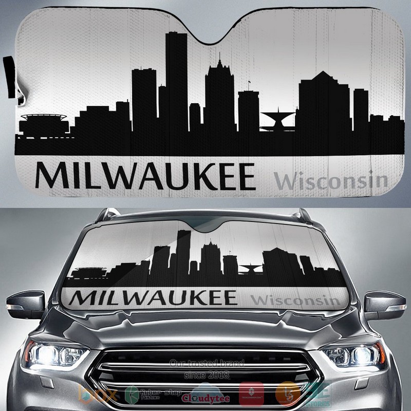 Wisconsin_Milwaukee_Skyline_Car_Sunshade