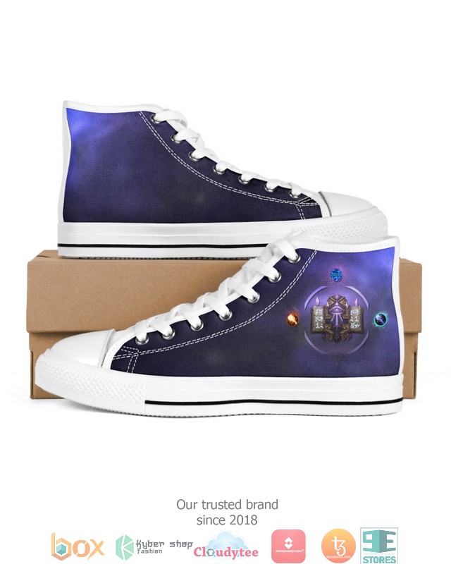 WoW_20_Class_Mage_Mens_High_Top_canvas_shoes