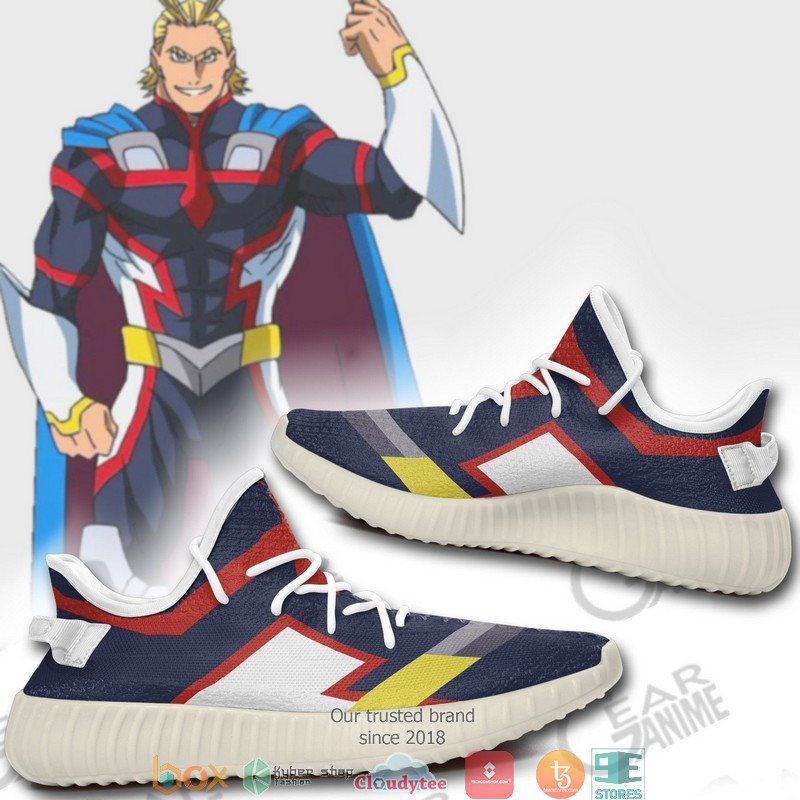 Young_All_Might_Uniform_My_Hero_Academia_Yeezy_Sneaker_Shoes_1