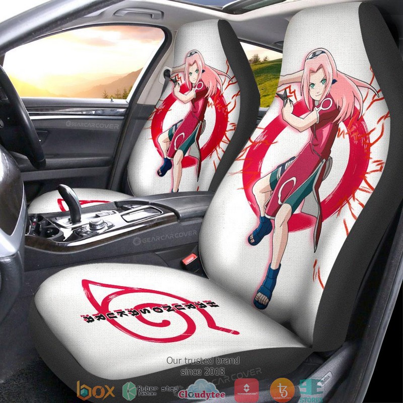 Young_Sakura_Naruto_Anime_Car_Seat_Cover_1