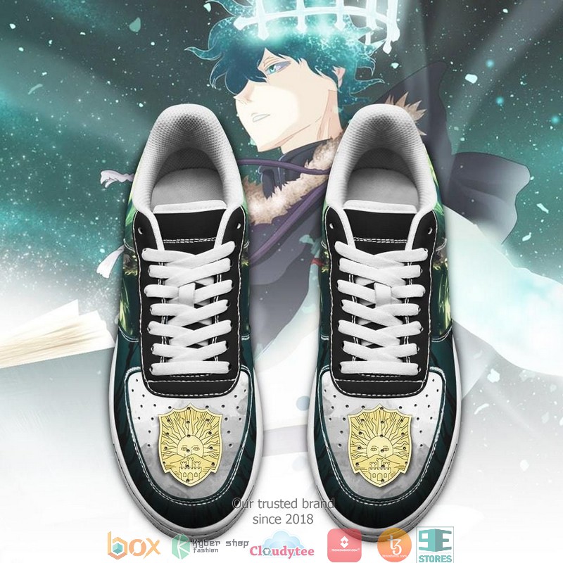 Yuno_Air_Golden_Dawn_Magic_Knight_Black_Clover_Anime_Nike_Air_Force_Shoes_1