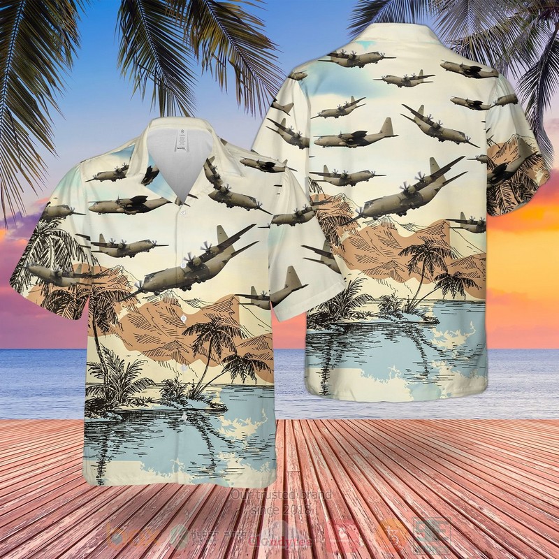 RAF_C-130_Hercules_Hawaiian_Shirt