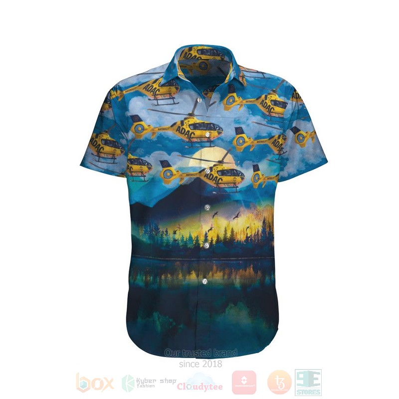 German_ADAC_Luftrettung_Eurocopter_EC-135P-2_Hawaiian_Shirt_Short