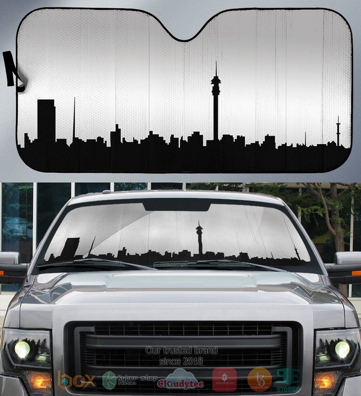 Johannesburg_Skyline_Car_Sunshade