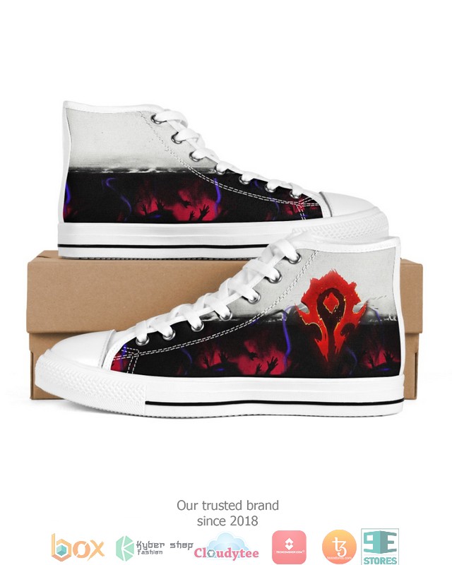 WoW_Horde_1_Womens_High_Top_canvas_shoes