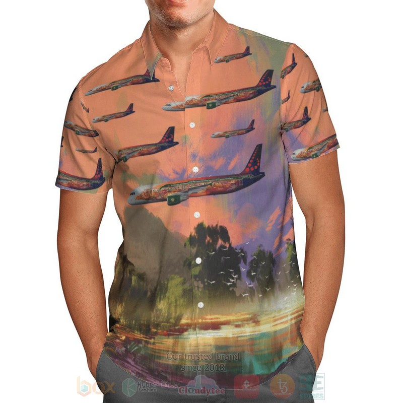 Brussels_Airlines_Airbus_A320_Tomorrowland_Hawaiian_Shirt_1