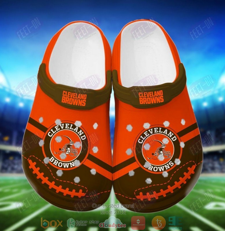 NFL_Cleveland_Browns_Red-Brown_Crocband_Crocs_Clog_Shoes