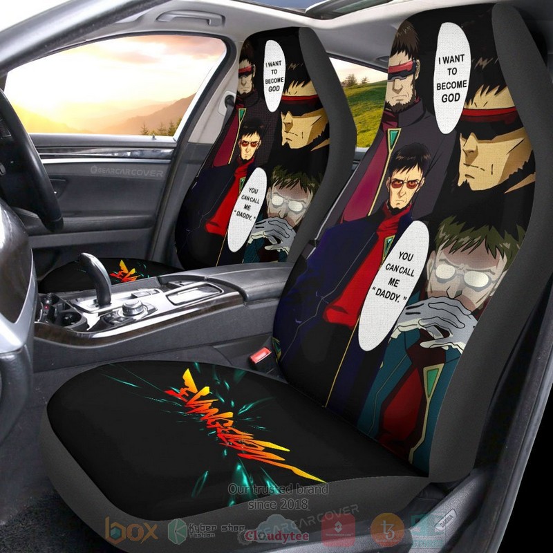 Gendo_Ikari_Neon_Genesis_Evangelion_Anime_Car_Seat_Cover_1