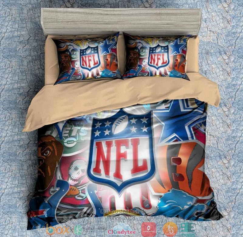 NFL_Logo_Teams_Duvet_Cover_Bedroom_Set