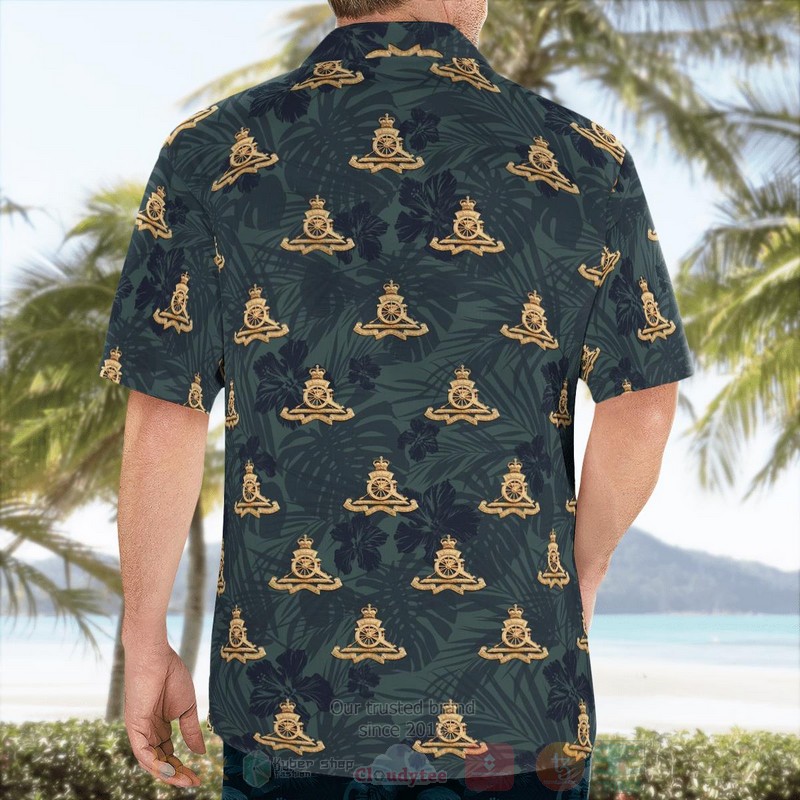 British_Army_Royal_Artillery_Hawaiian_Shirt_1