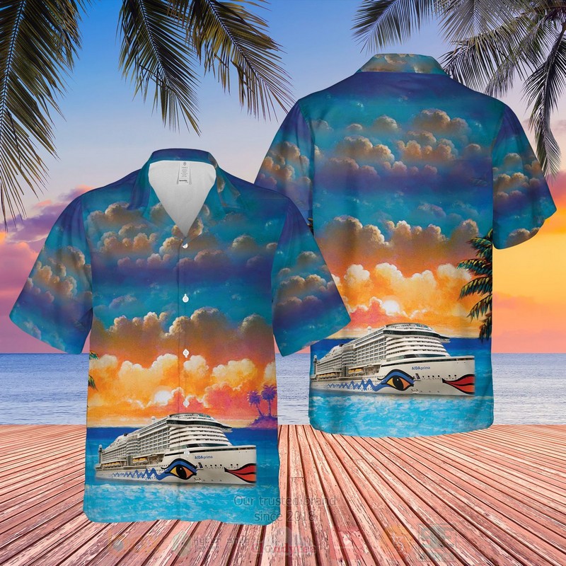 AIDA_Cruises_Blue_Hawaiian_Shirt