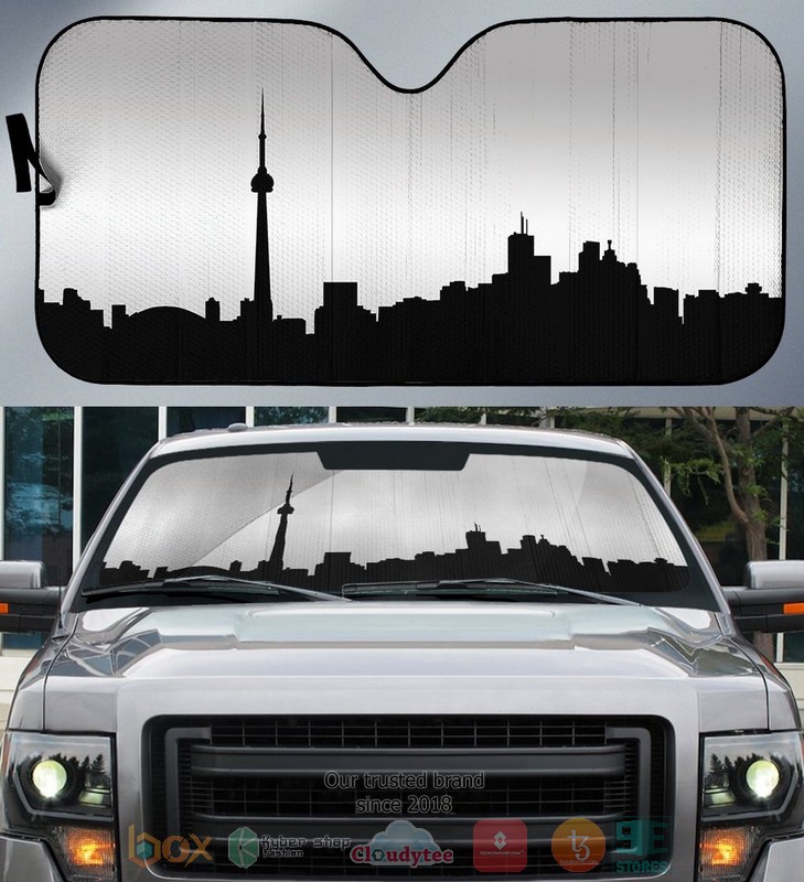 Toronto_Skyline_Car_Sunshade
