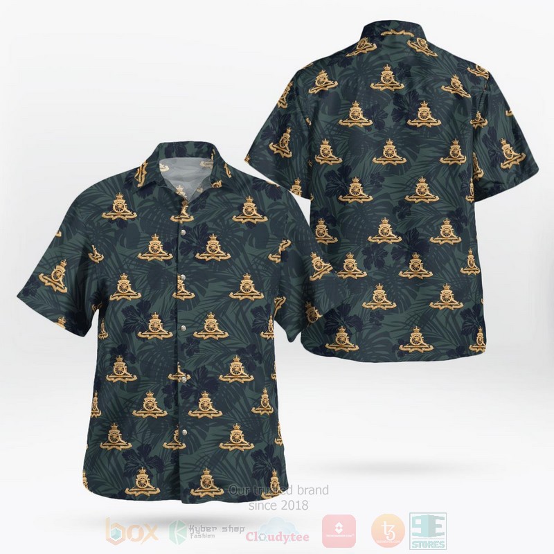 British_Army_Royal_Artillery_Hawaiian_Shirt