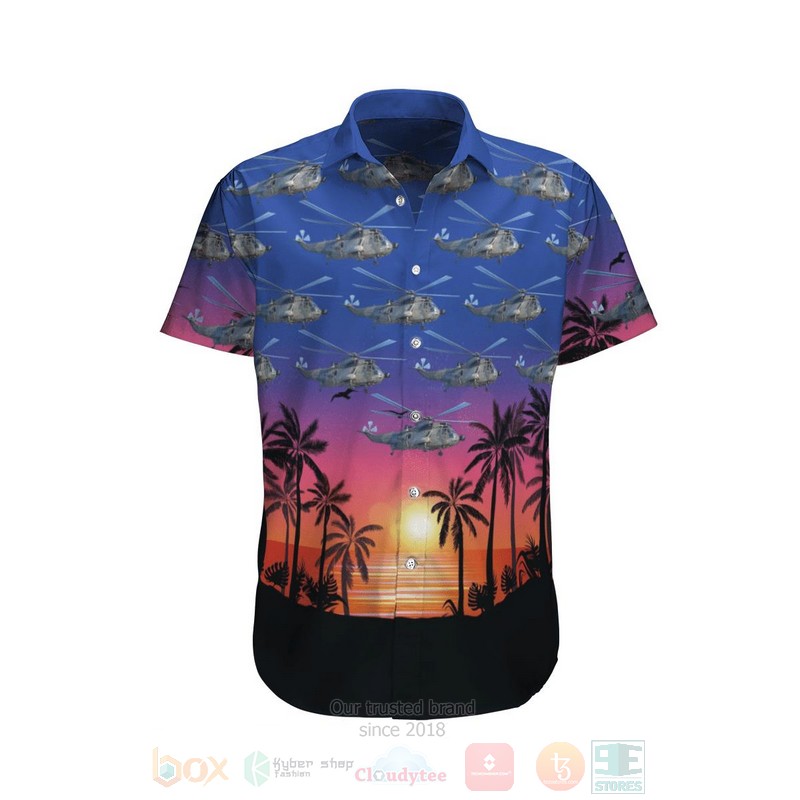 Westland_Sea_King_German_Navy_Hawaiian_Shirt_Short