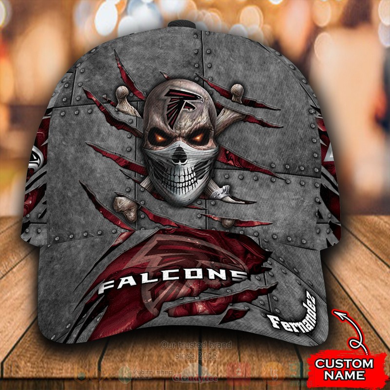 Atlanta_Falcons_Skull_NFL_Custom_Name_Cap