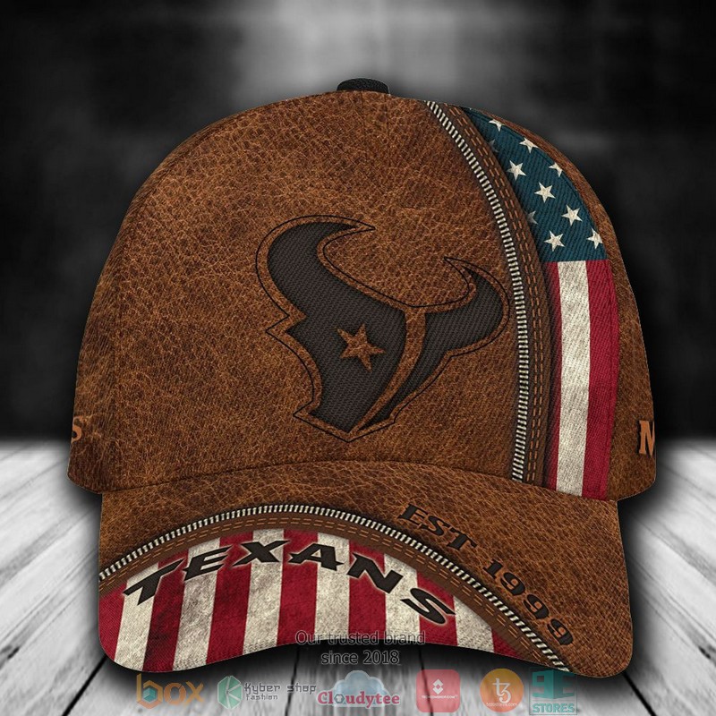 Houston_Texans_Luxury_NFL_Custom_Name_Cap_1