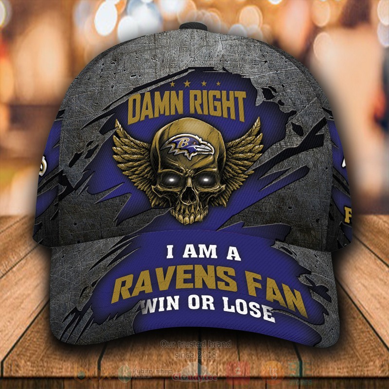 Baltimore_Ravens_Skull_NFL_Custom_Name_Cap
