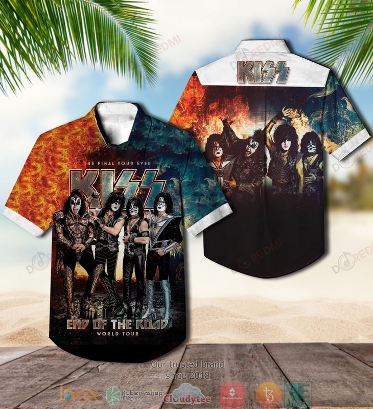 Kiss_band_End_of_the_Road_World_Tour_Short_Sleeve_Hawaiian_Shirt