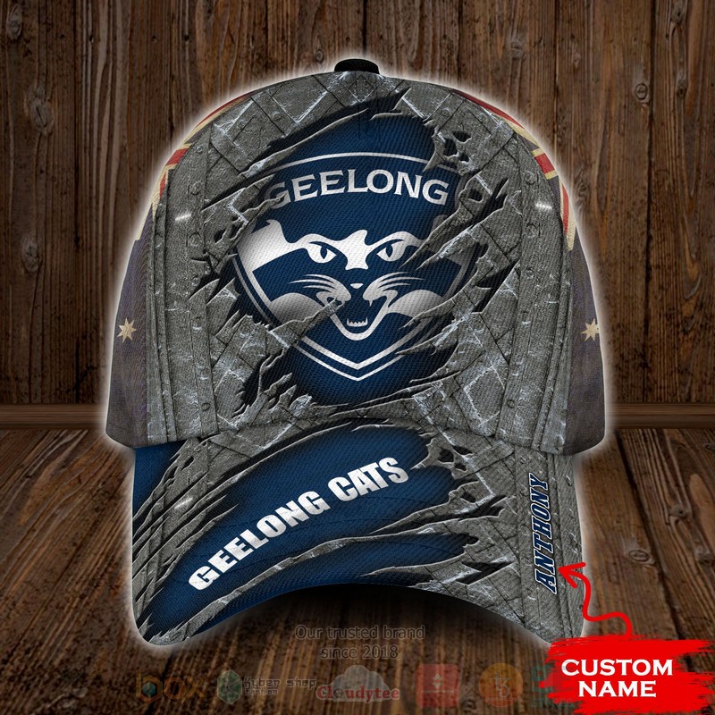 AFL_Geelong_Cats_Custom_Name_Cap
