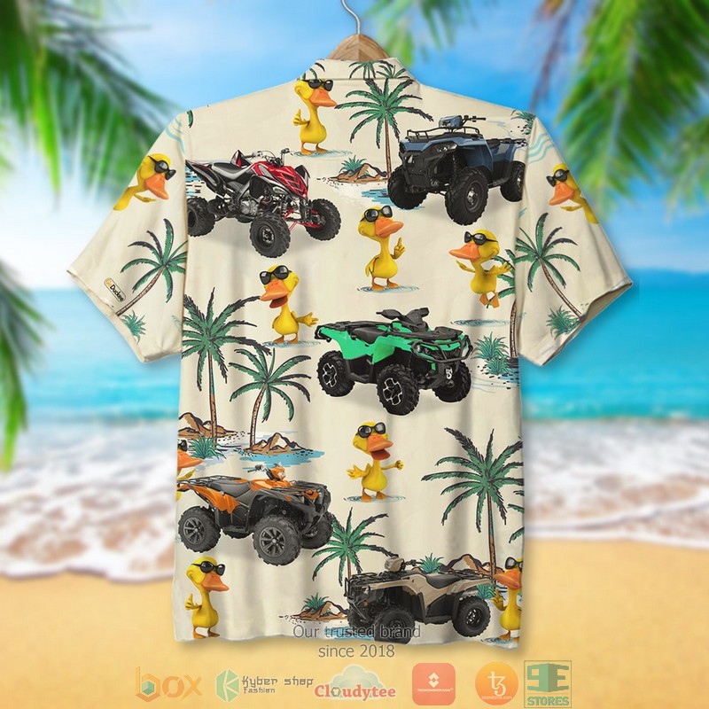 ATV_Racing_Duck_Palm_Tree_Theme_Hawaiian_Shirt_1