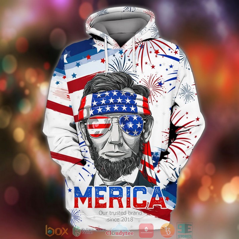 Abraham_Lincoln_Merica_Indepence_day_Shirt_hoodie_1