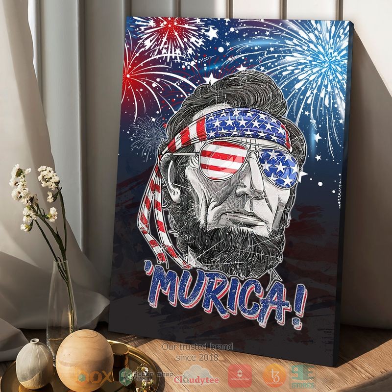 Abraham_Lincoln_Murica_Independence_Day_Canvas_1