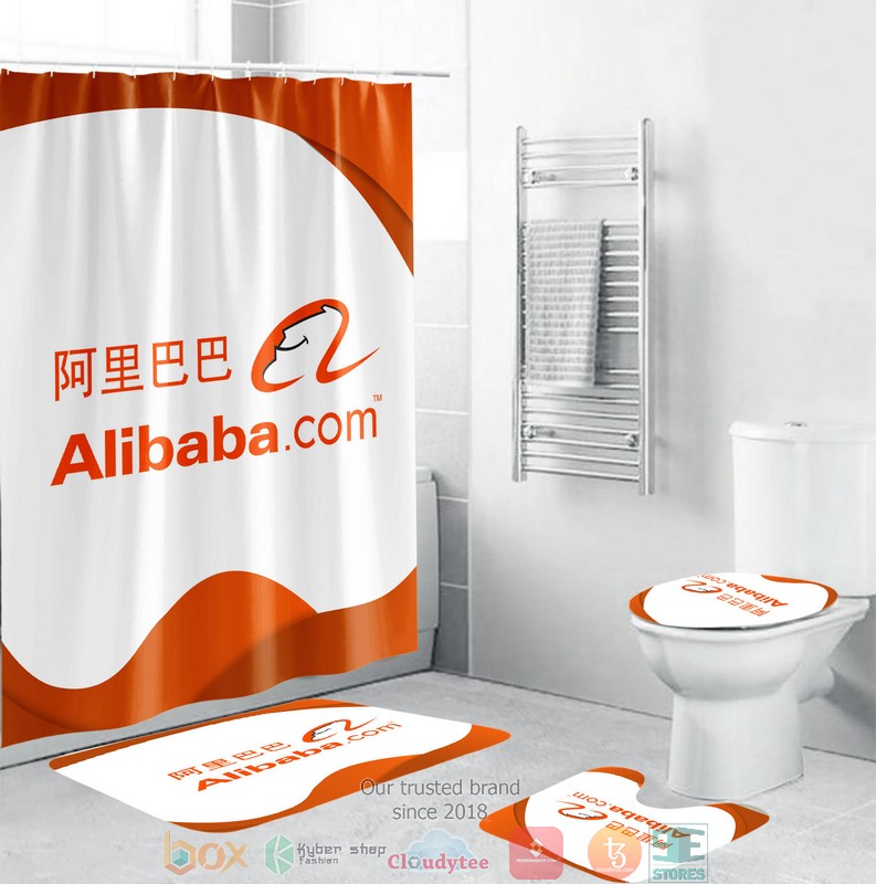 Alibaba_Shower_Curtain_Set