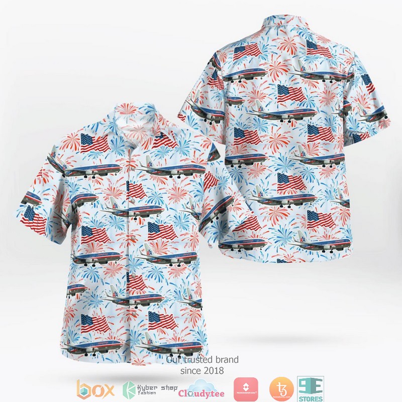 American_Airlines_Boeing_737_823_Old_Livery_Independence_Day_Hawaiian_Shirt