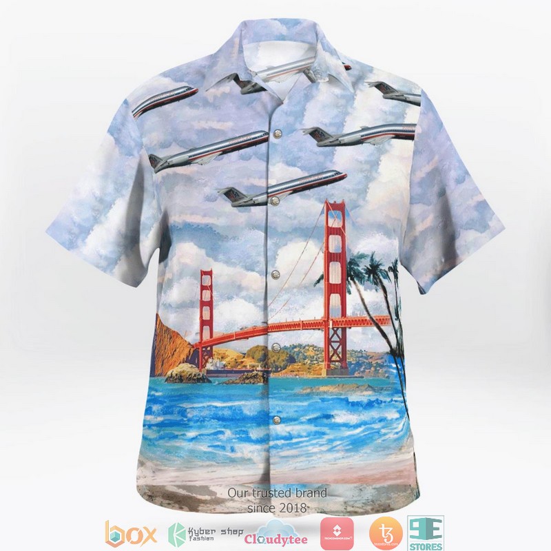 American_Airlines_Fokker_100_F_28_0100_Independence_Day_Golden_Gate_Bridge_Hawaiian_Shirt_1