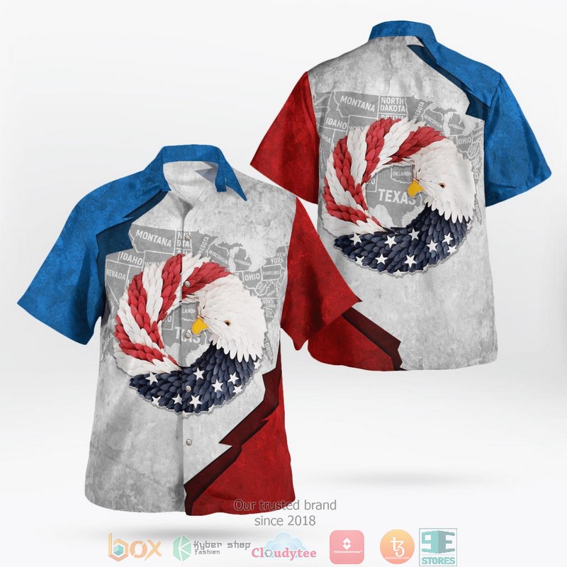 American_Eagle_Wreath_Independence_Day_Hawaiian_Shirt