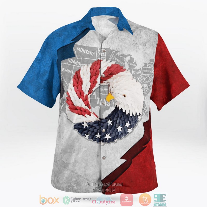 American_Eagle_Wreath_Independence_Day_Hawaiian_Shirt_1