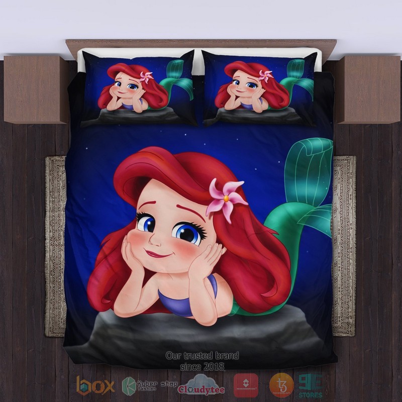 Ariel_Mermaid_Bedding_Sets