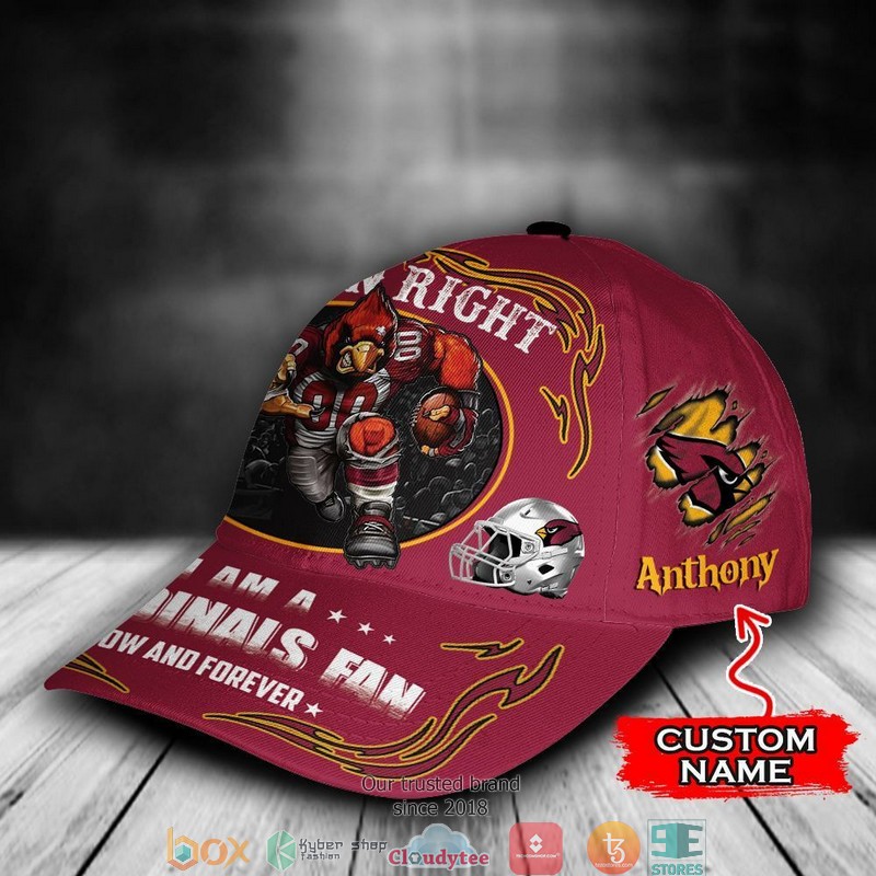 Arizona_Cardinals_Mascot_NFL_Custom_Name_Cap_1